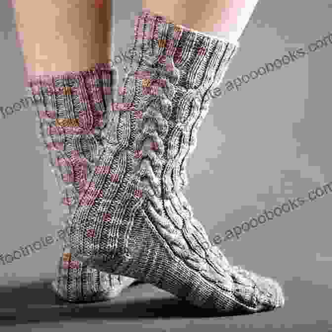 Soft And Cozy Socks With A Cable Knit Pattern A Good Yarn: 30 Timeless Hats Scarves Socks And Gloves