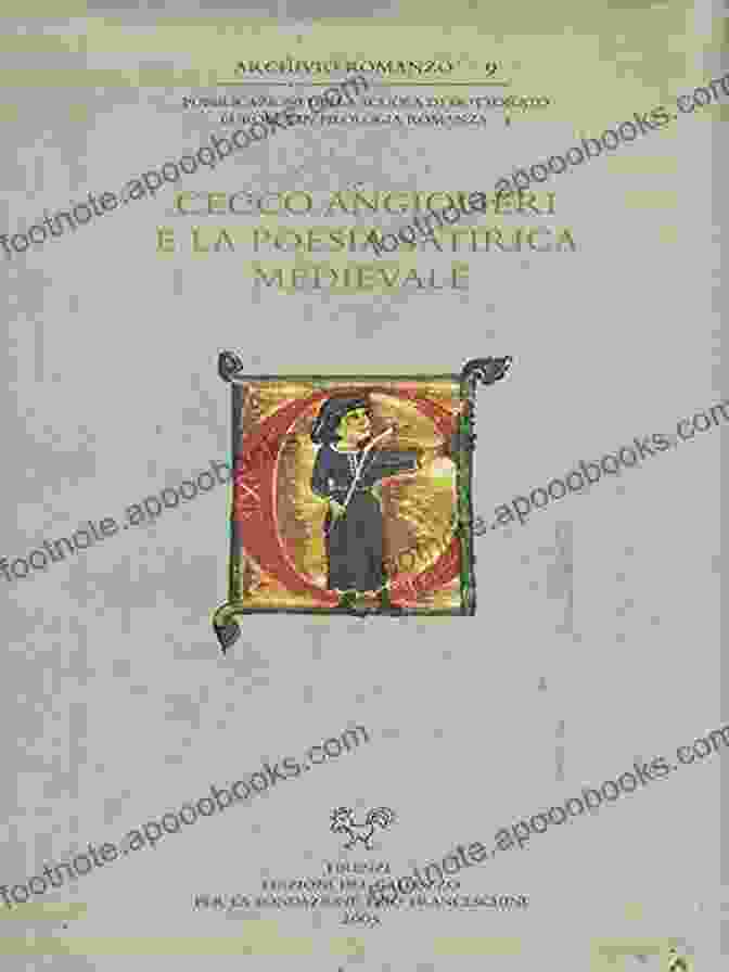 Sonnets: Dual Language Alma Classics Cecco Angiolieri Book Cover Depicting A Medieval Manuscript With Ornate Text Sonnets: Dual Language (Alma Classics) Cecco Angiolieri