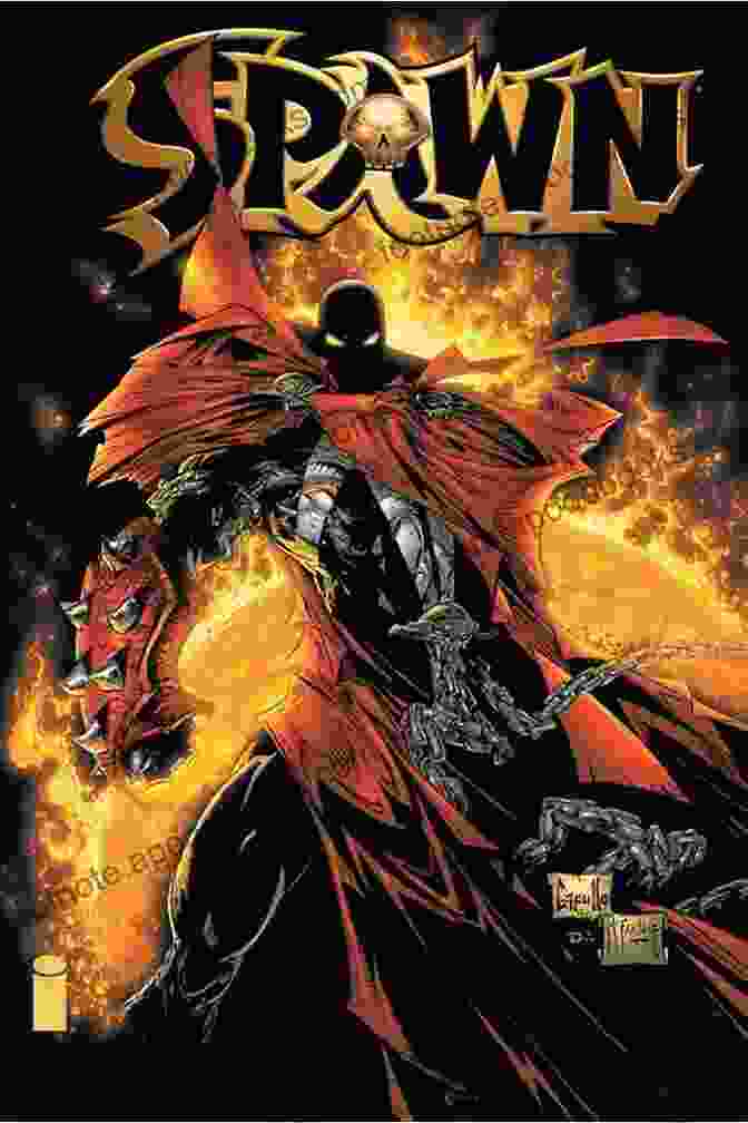 Spawn 70 Comic Book Cover Featuring Spawn And Jason Tiller Spawn #70 Jason B Tiller