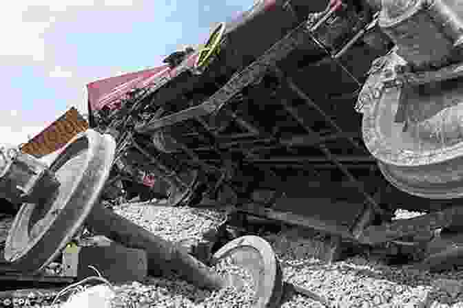 Twisted Wreckage Of The Crashed Train, A Haunting Testament To The Disaster Dickens And Staplehurst: A Biography Of A Rail Crash