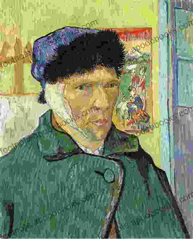 Van Gogh's Self Portrait With Bandaged Ear, Depicting The Artist With A Bandage Over His Right Ear Green Wheat Fields Cross Stitch Pattern: Original Artwork By Vincent Van Gogh