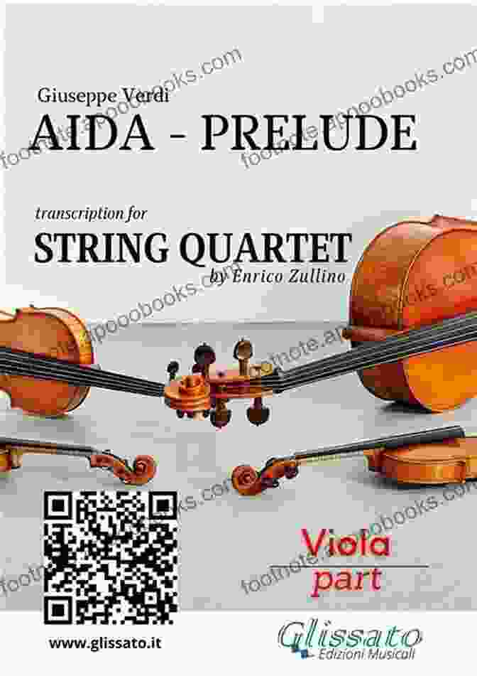 Viola Part Aida Prelude For String Quartet Book Cover Viola Part : Aida Prelude For String Quartet