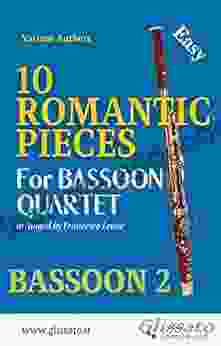 10 Romantic Pieces Bassoon Quartet (BN 2): Easy