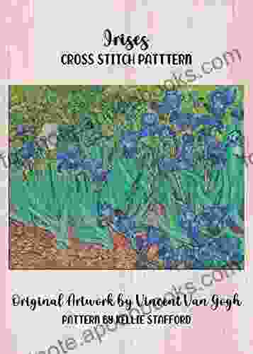 Irises Cross Stitch Pattern: Original Artwork By Vincent Van Gogh