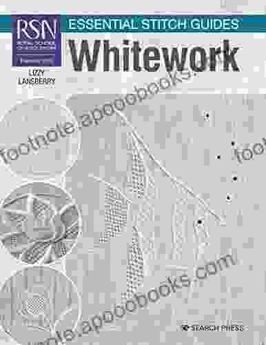 RSN Essential Stitch Guides: Whitework: Large format edition