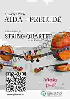 Viola part : Aida prelude for String Quartet