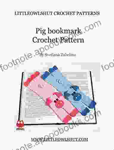 Pig Bookmark Or Decor Crochet Pattern Amigurumi (LittleOwlsHut) (Crochet Bookmark 22) (Svetlana Zabelina 21)