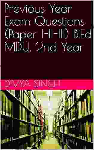 B Ed(M D U) Second Year All in One Previous Year Exam Questions with Answers(Paper I II III): 2024