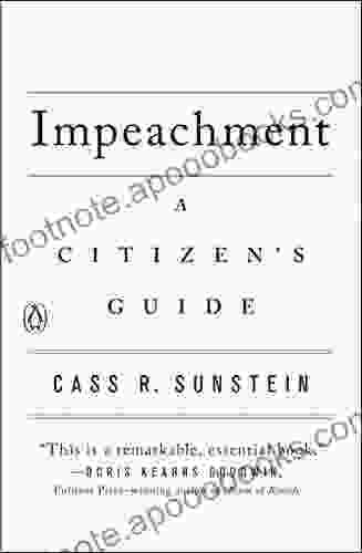 Impeachment: A Citizen S Guide Cass R Sunstein