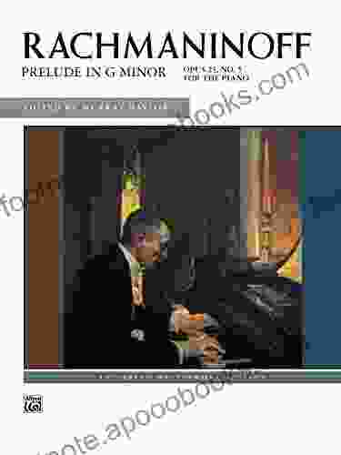 Prelude in G minor Op 23 No 5: Piano Sheet Music Alfred Masterwork Edition